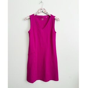 TOAD & CO Magenta Tech Tomboy Dress! Sleeveless Pink Athletic Women’s XS